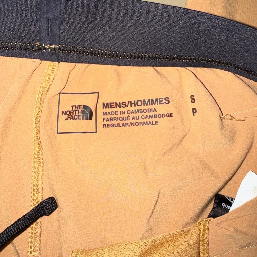 The North Face lightstride Pants Small Tan NF0A84FG Elastic Waist Jogger‎